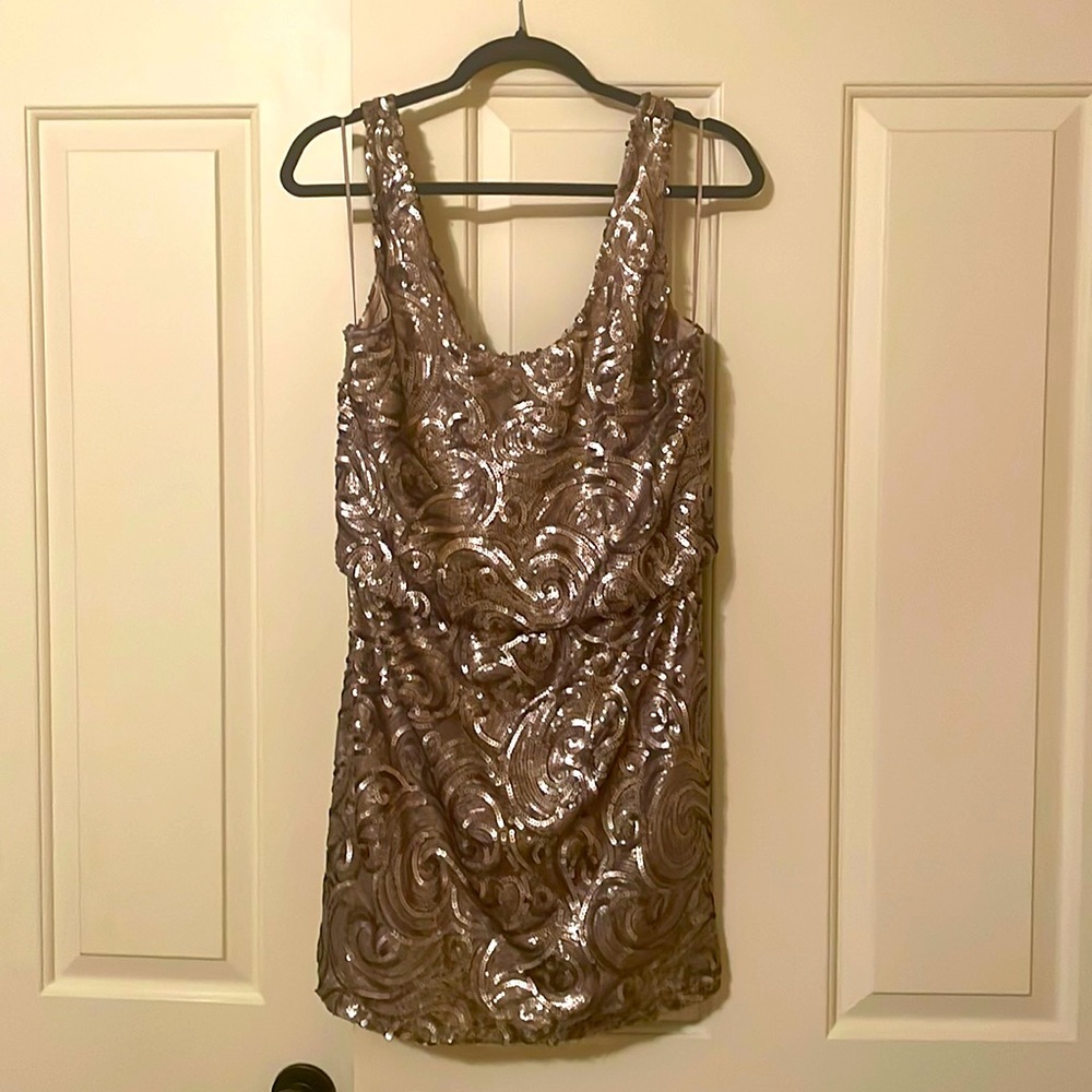Mango Suit sequin dress, size 6. Worn once, great condition. Non-smoking home.